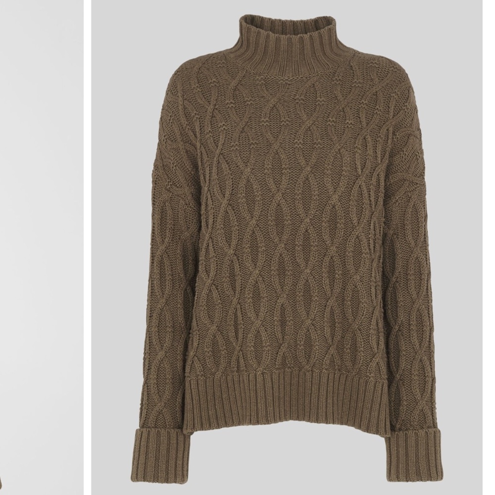 Kakhi Whistles Cable Knit Sweater - Size XS